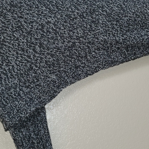 RD Style Oversized Pullover Knit Turtleneck Poncho with Sleeves Small Lagenlook - Picture 5 of 8